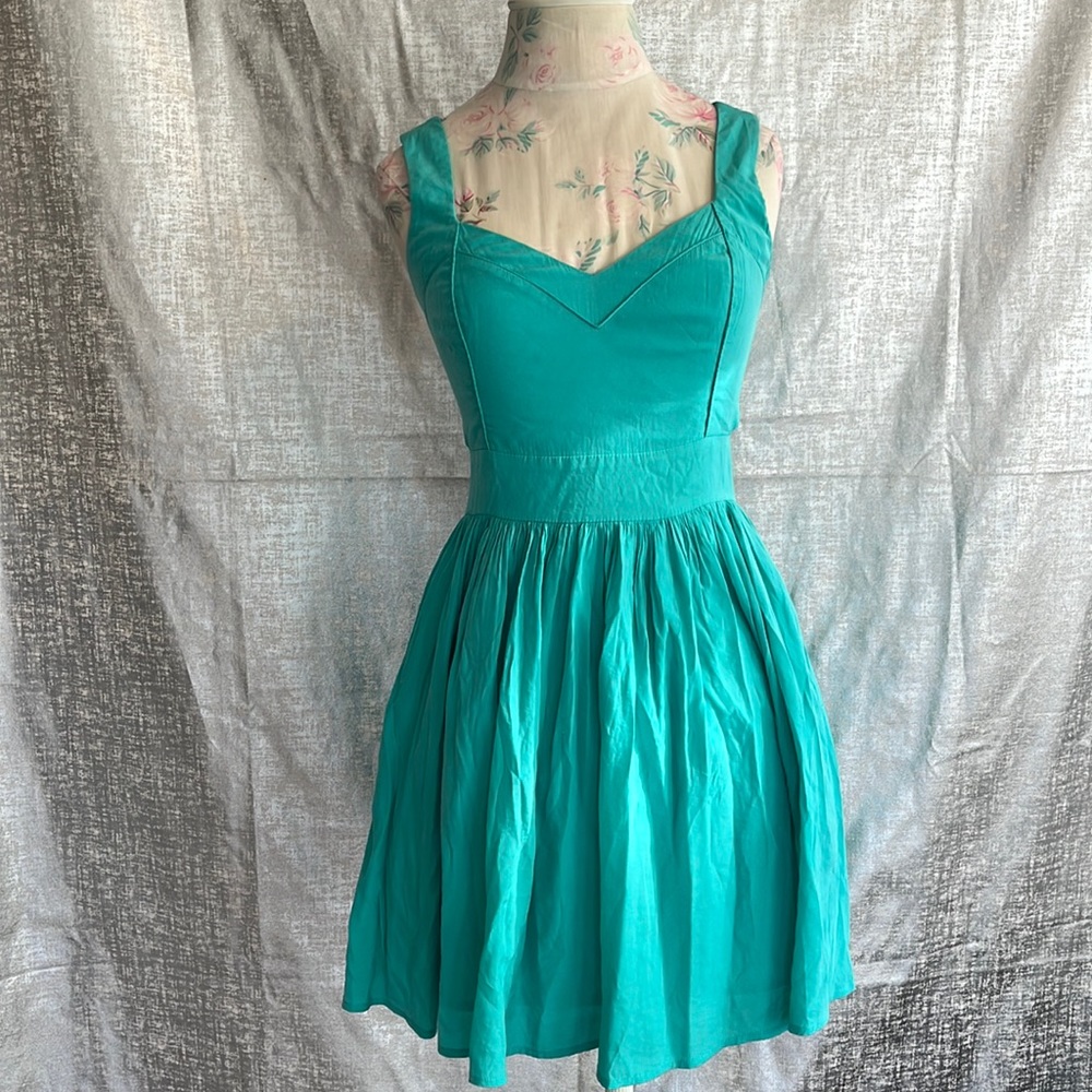 Keepsake turquoise sundress